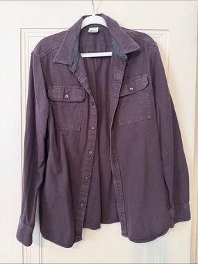 The North Face Men's Washed Plum Button-Down Utility Shirt